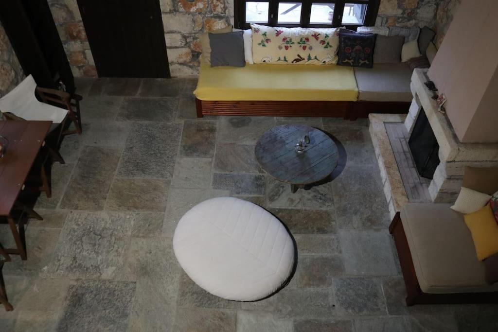 Villa Wood & Stone Dream View House B à Diaporos Extérieur photo