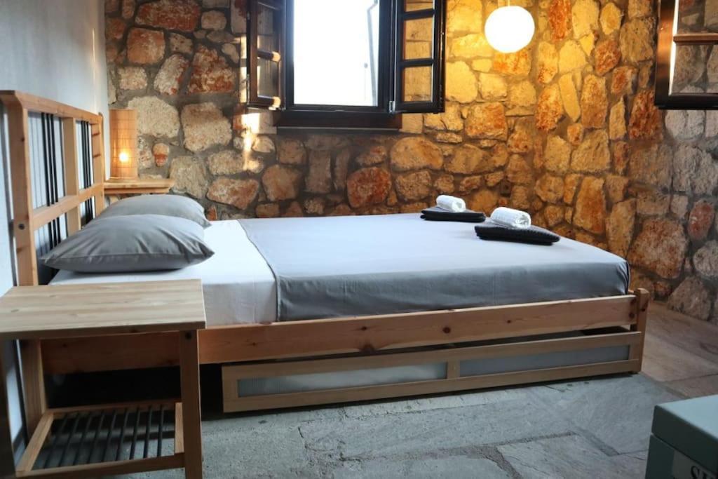 Villa Wood & Stone Dream View House B à Diaporos Extérieur photo