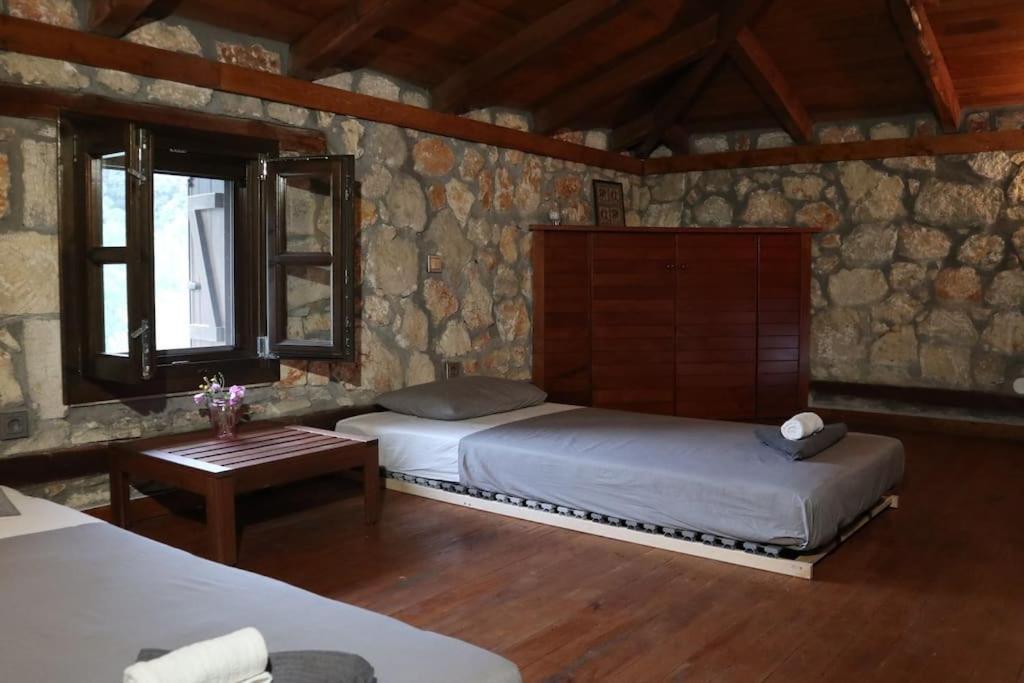 Villa Wood & Stone Dream View House B à Diaporos Extérieur photo