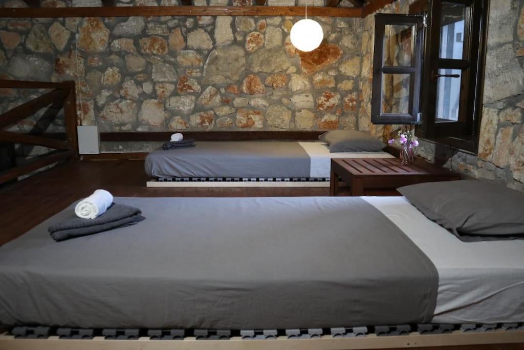 Villa Wood & Stone Dream View House B à Diaporos Extérieur photo